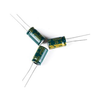 The medium of the capacitor has a significant hindrance to DC current